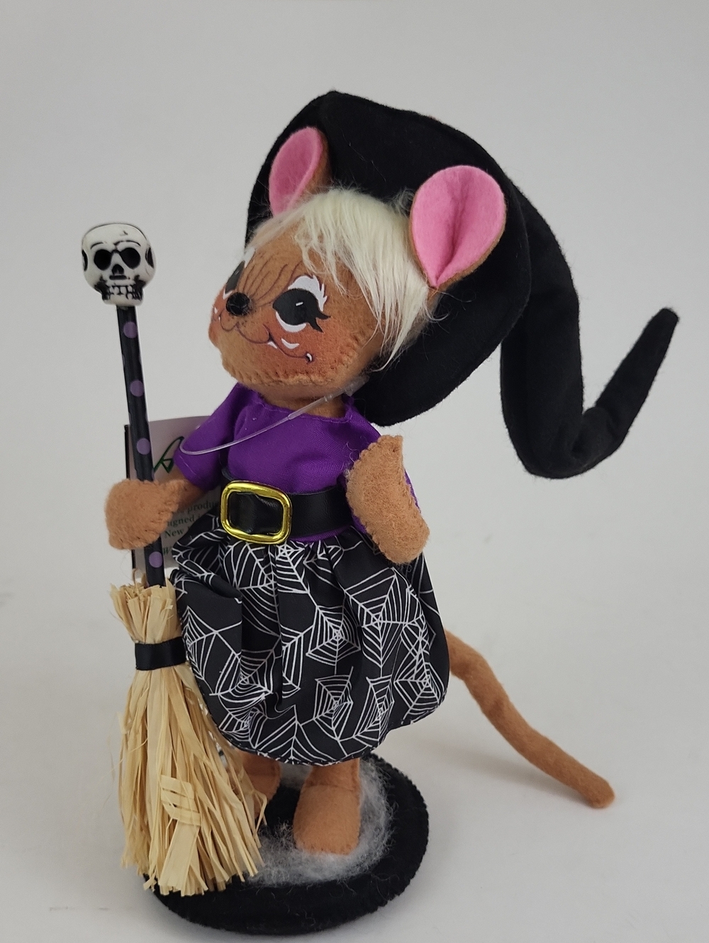 NWT Annalee Dolls 6" Witch Mouse Halloween